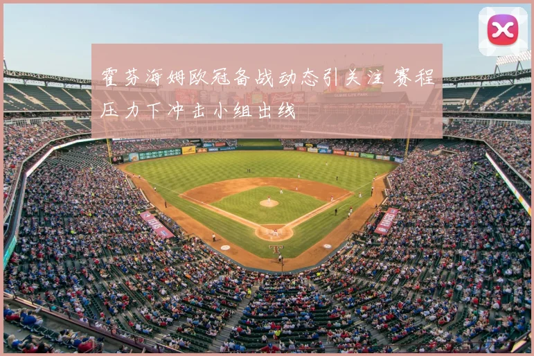 霍芬海姆欧冠备战动态引关注 赛程压力下冲击小组出线