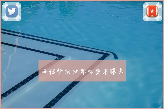 海信赞助世界杯费用曝光