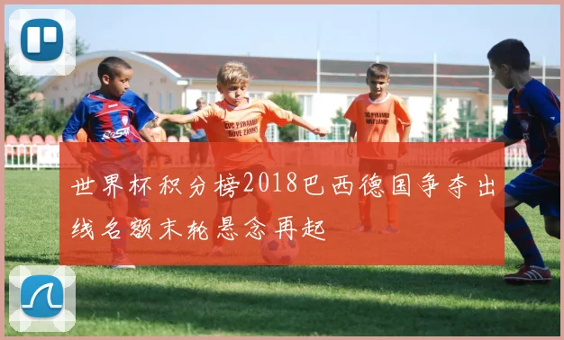 世界杯积分榜2018巴西德国争夺出线名额末轮悬念再起